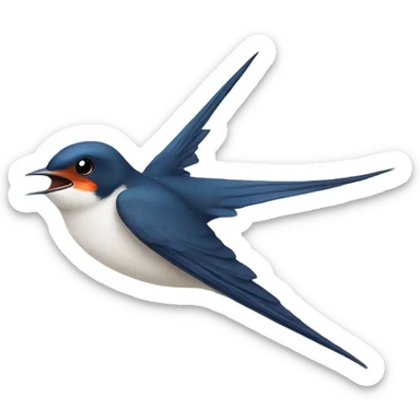swallow sticker