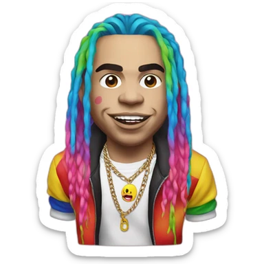 6ix9ine sticker