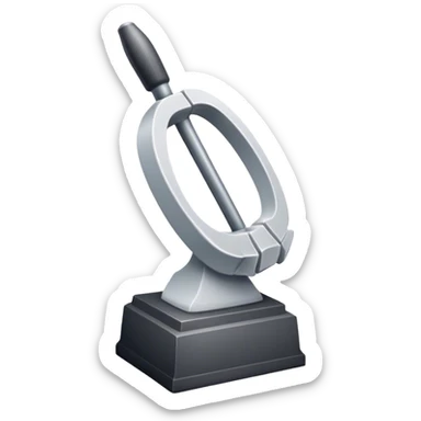 icon for Sculpting with sculpting tools, unfinished sculpture on a textured surface, minimalistic style, clean lines, transparent background. sticker