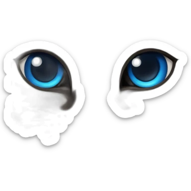 gato-siamês-olho azul-sorrindo sticker