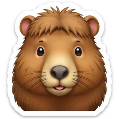 Cute Capybara sticker