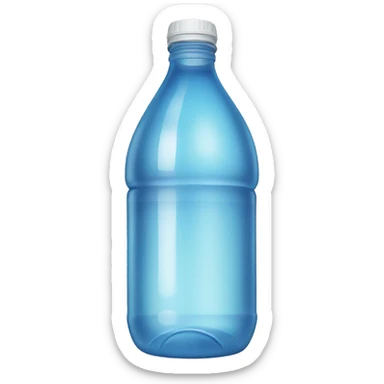 aesthetic bottle of water  sticker