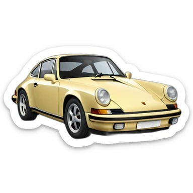 porsche 911 carrera sticker