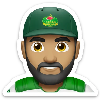 Babar azam sticker