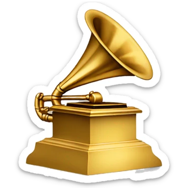Grammy award sticker