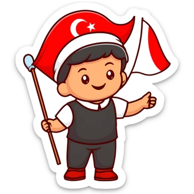 23 Nisan sticker