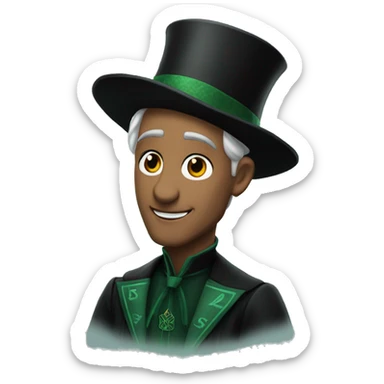Salazar Slytherin magician  sticker