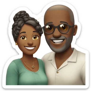 Patti and Mike in Portugal  sticker