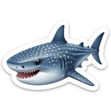 whale Shark no teeth sticker