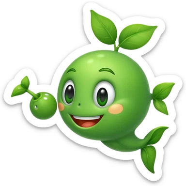 Peashooter sticker