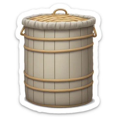 Clothes hamper  sticker