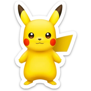 Pikachu sticker