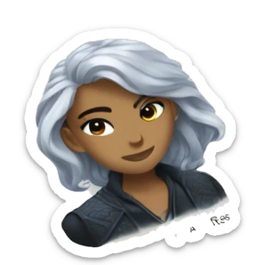 A court of mist and fury book sticker