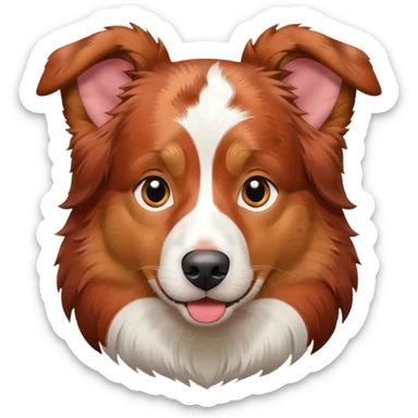 Australien Shepherd red merle sticker