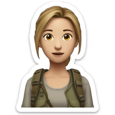 ellie-the-last-of-us Download emoji sticker