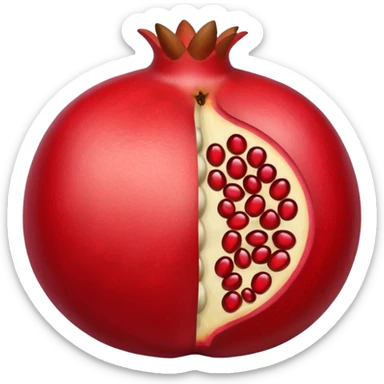Pomegranate sticker