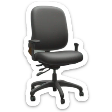 Élève sur un bureau sticker