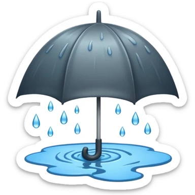 rain season sticker