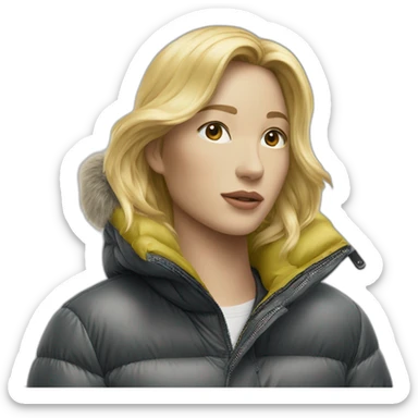 Moncler Jacket sticker