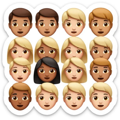 😏+😳+😠+🥺 sticker