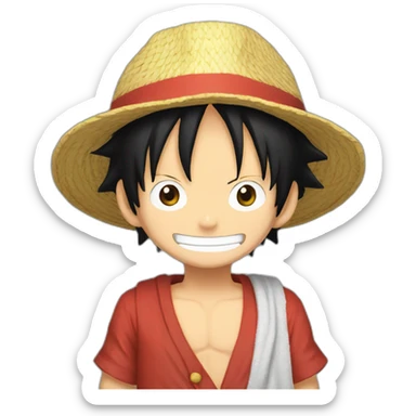 luffy nika sticker
