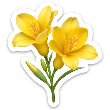 Freesia sticker