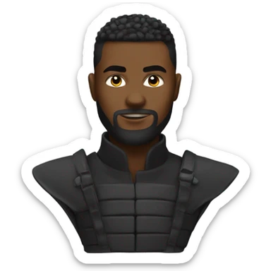 ninja low taper fade sticker