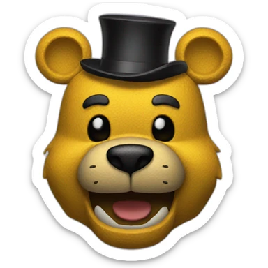 Fredbear sticker