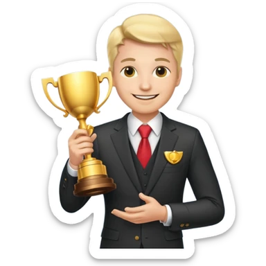 billionaire achievement sticker