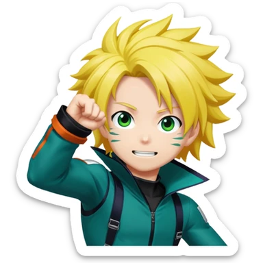 My hero academia sticker