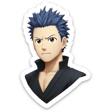 Yuji Itadori form jujutsu kaisen sticker