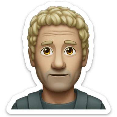 Baldwin 4 leper  sticker