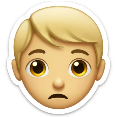 Crying face with hearted eyes sticker