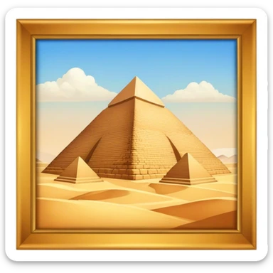 pyramid egypt sticker