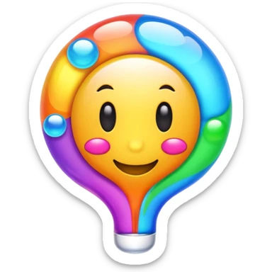 make the word "weird" with a weird and colourful font  sticker