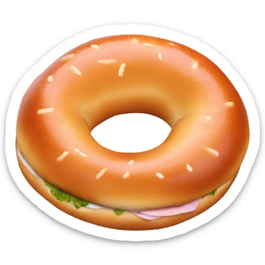 Lox bagel  sticker