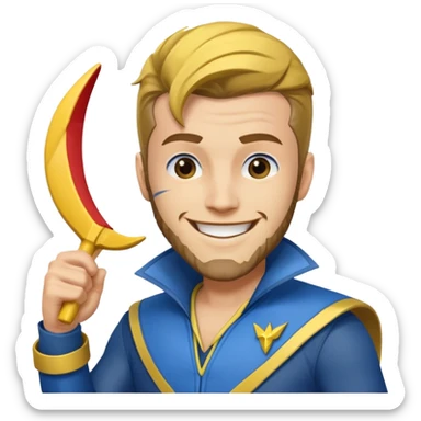 captain boomerang sticker