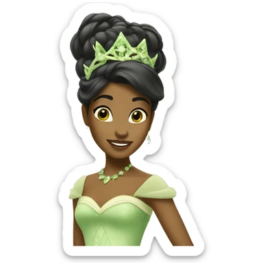 tiana princess sticker