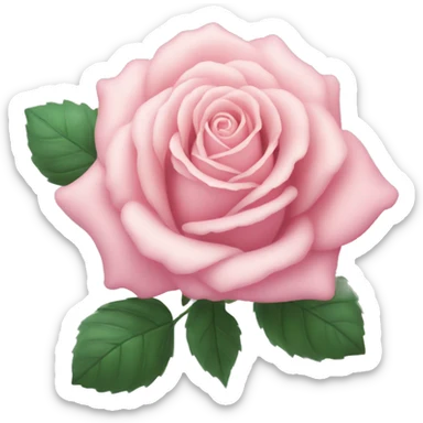 Cœur rose pastel sticker