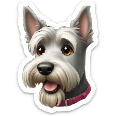 scottish-terrier-dog-walking sticker