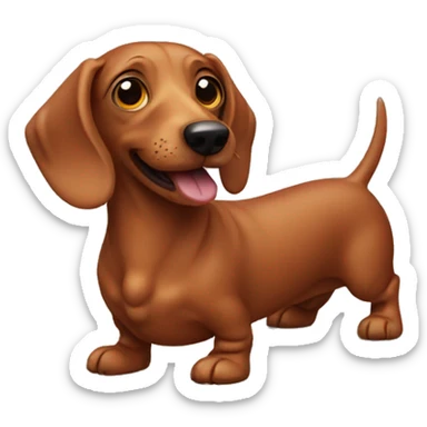Sausage dog  sticker