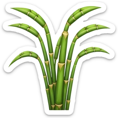 Sugarcane sticker