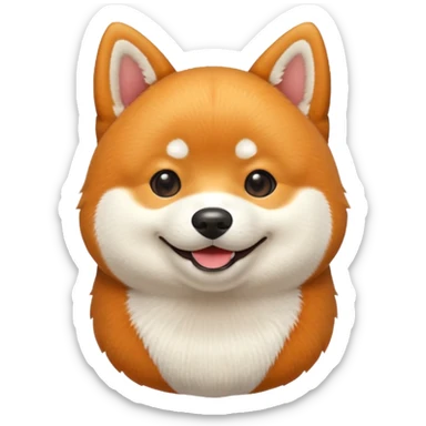 Funny dogesh animated sticker