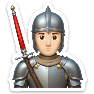 Knight sticker