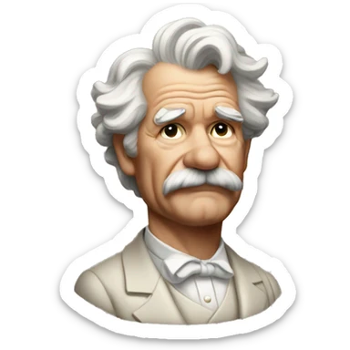 Mark Twain sticker