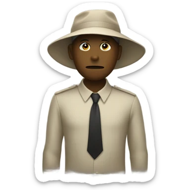 you can’t see me sticker