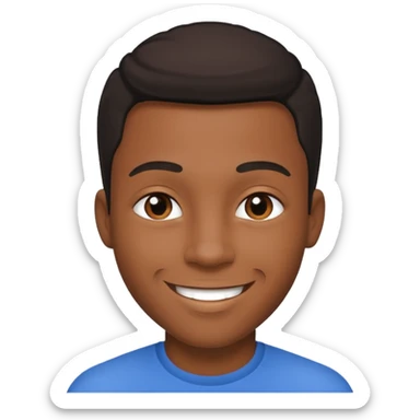 my dad buts he is black and not old  sticker