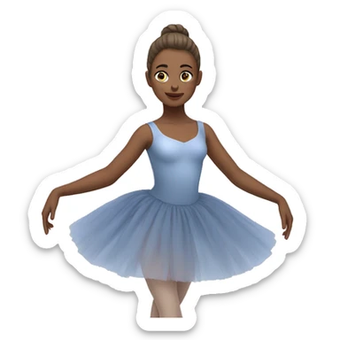 European girl ballet，full body sticker