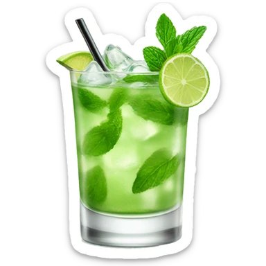 Mojito Cocktail sticker