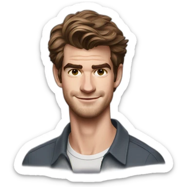 andrew garfield sticker
